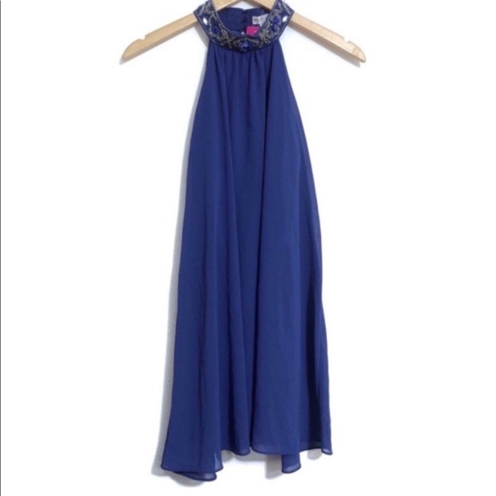 High Neck mini dress